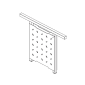 Double sided verical Cable Manager 02